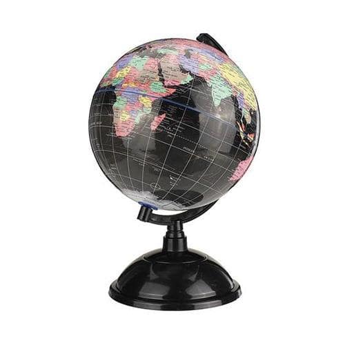 Globo Terrestre Original Preto