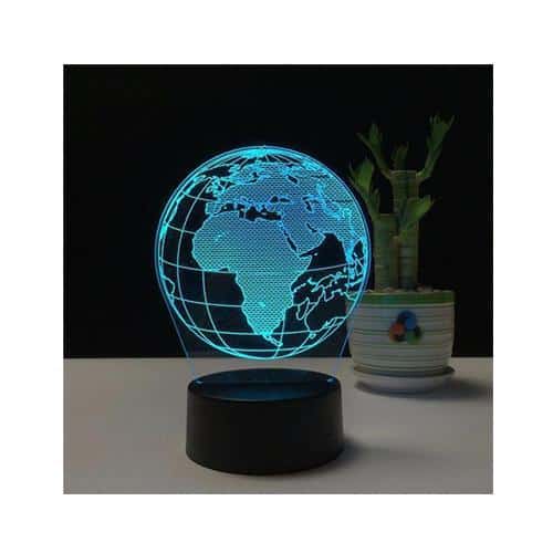 Globo Terrestre Com Luz Led