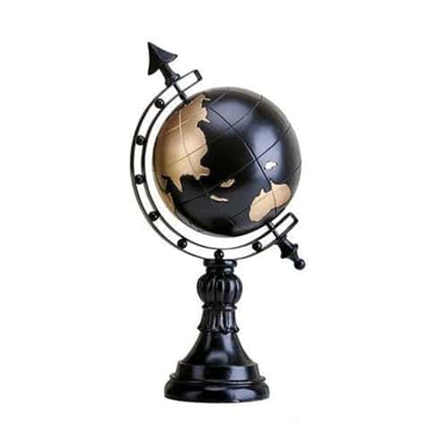 Globo Terrestre Original Estatueta (40Cm)